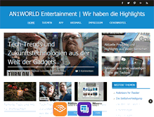 Tablet Screenshot of an1world.net